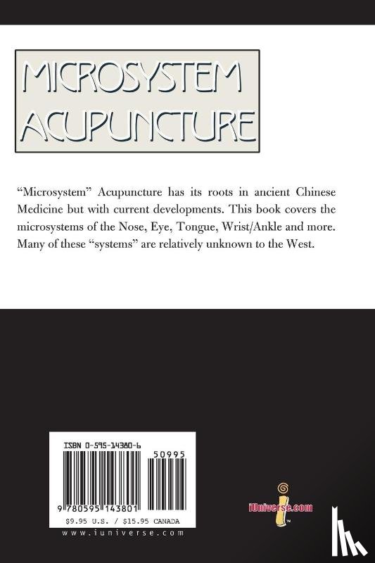 Carnett, Dr Jeffrey - Microsystem Acupuncture