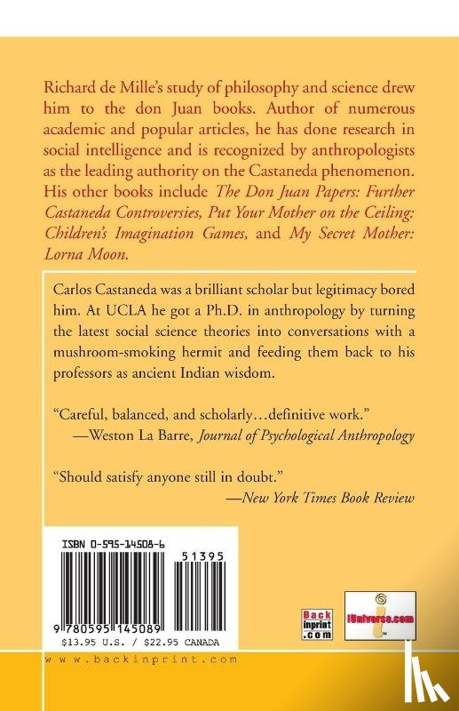 de Mille, Richard - Castaneda's Journey