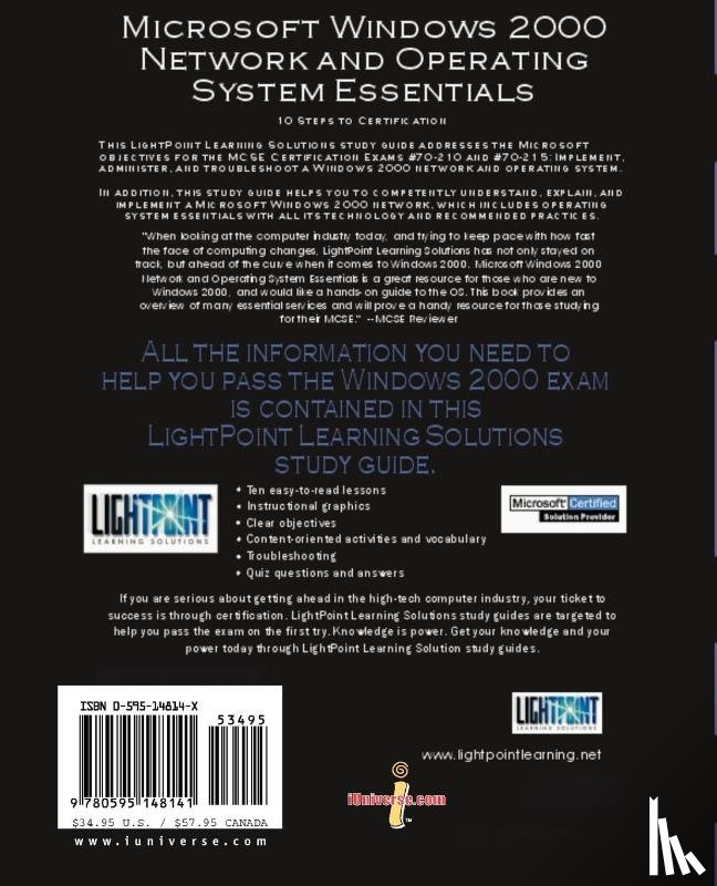 Corp - Microsoft Windows 2000 Network and Operating System Essentials