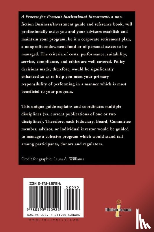 Bancroft, Daniel C, Caldwell, Donald J, McSweeny, Robert H - A Process for Prudent Institutional Investment
