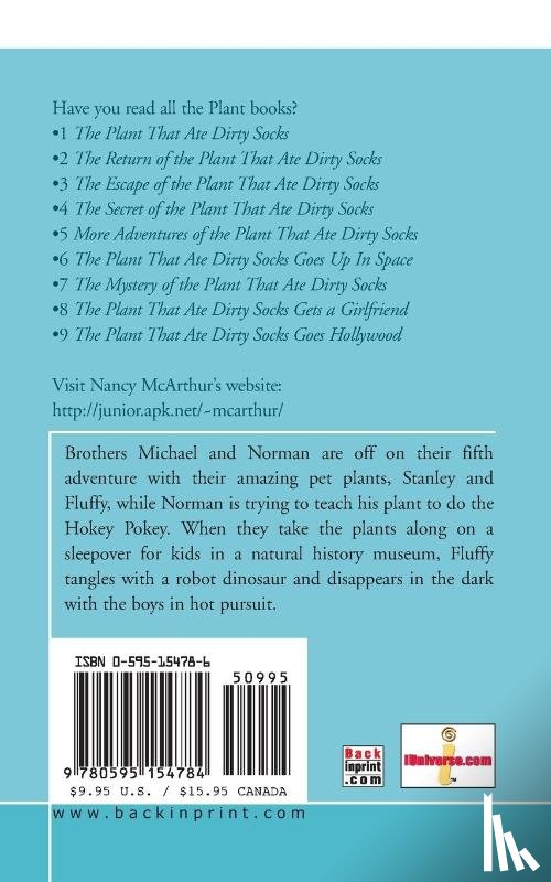 McArthur, Nancy - More Adventures of the Plant That Ate Dirty Socks