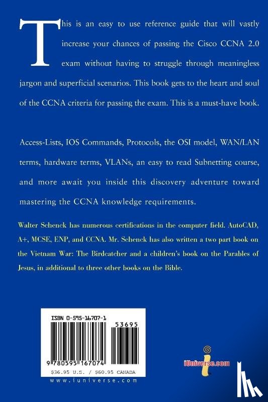 Schenck, Walter J - The No-Nonsense, Straight-To-The-Gut, CCNA 2.0 Study Guide