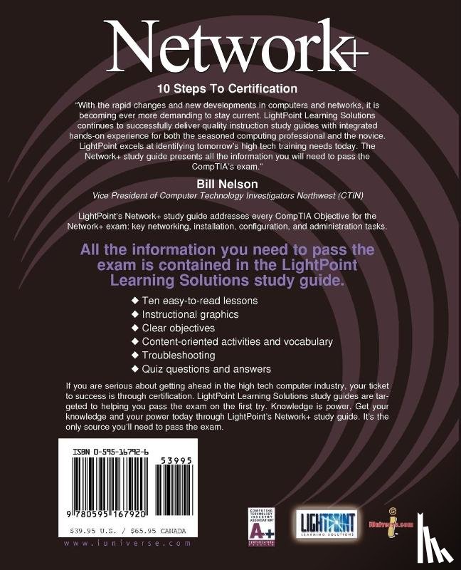 Lightpoint Learning Solutions - Network+ 10 Steps to Certification