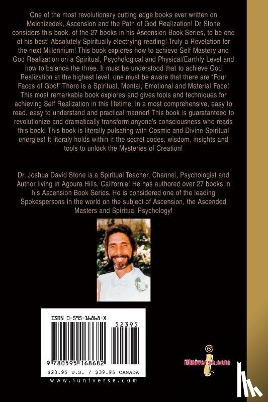 Stone, Dr Joshua David - The Golden Book of Melchizedek