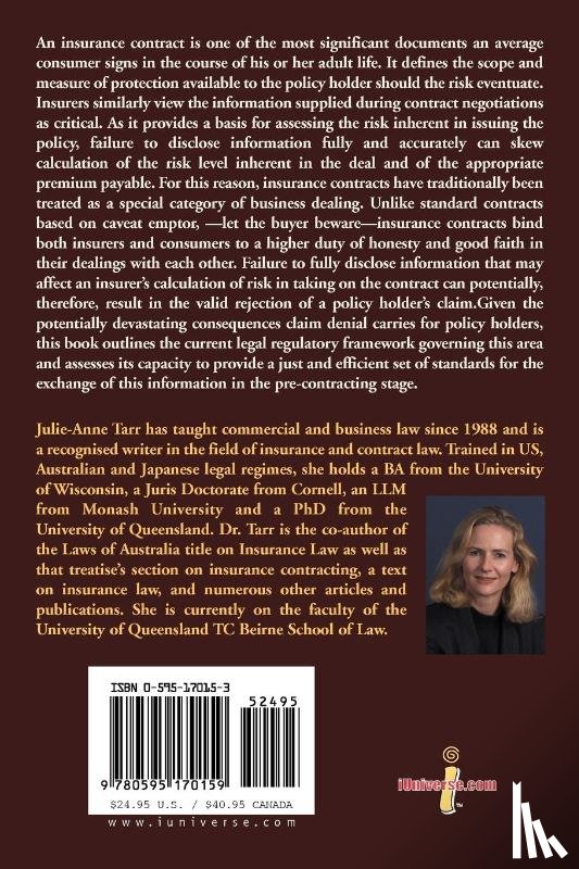 Tarr, Julie-Anne - Information Disclosure