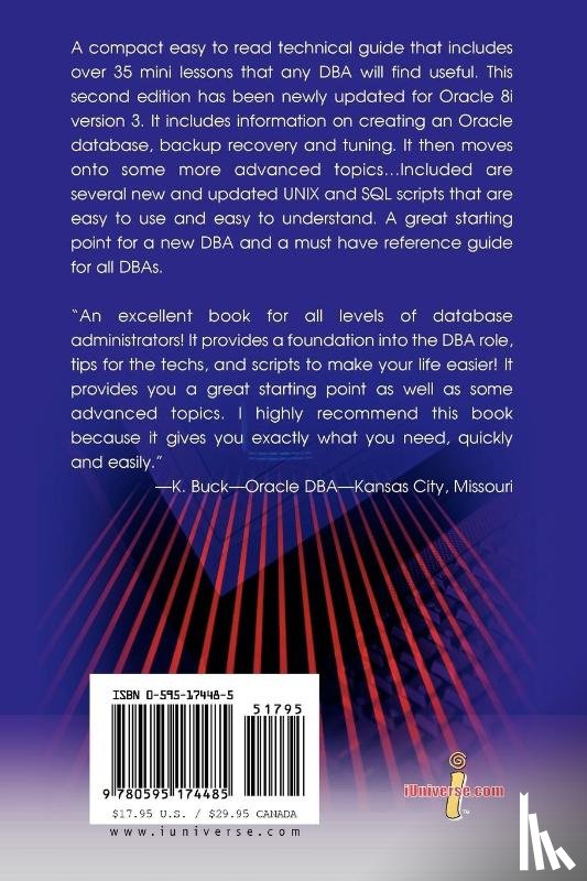 Ashmore, Stephen C - So You Want to Be an Oracle DBA?