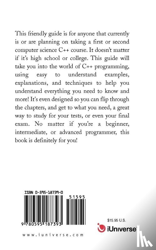 Chae, Sam - The Student Guide to Computer Science C++