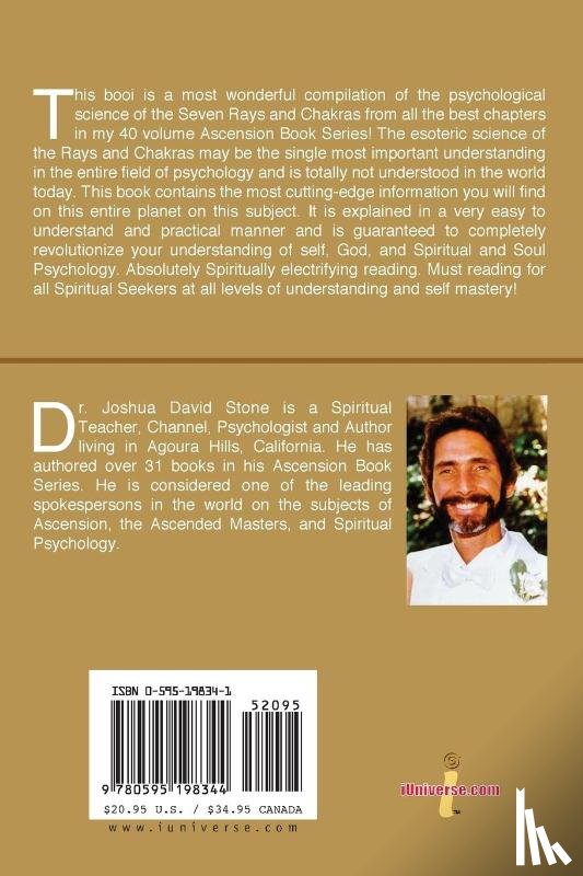 Stone, Joshua D - Esoteric Psychology and the Science of the Rays and Chakras of God