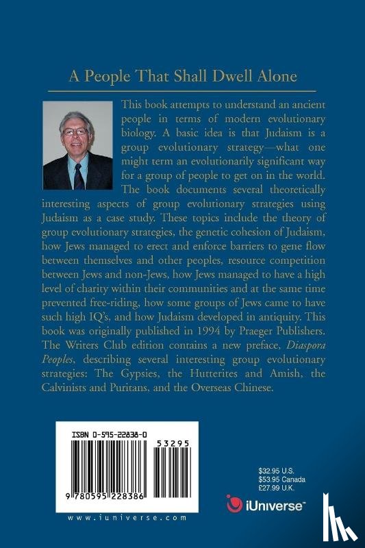 MacDonald, Kevin B (Formerly Professor at California State University University of California Juniata College Also Former Diplomat for the Croatian Government) - A People That Shall Dwell Alone