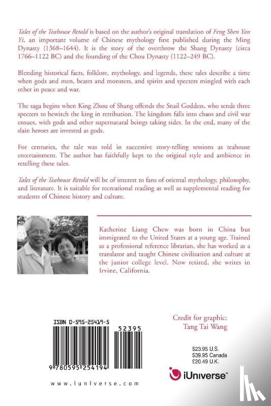 Chew, Katherine Liang, Chew, Felix S (University of Washington) - Tales of the Teahouse Retold