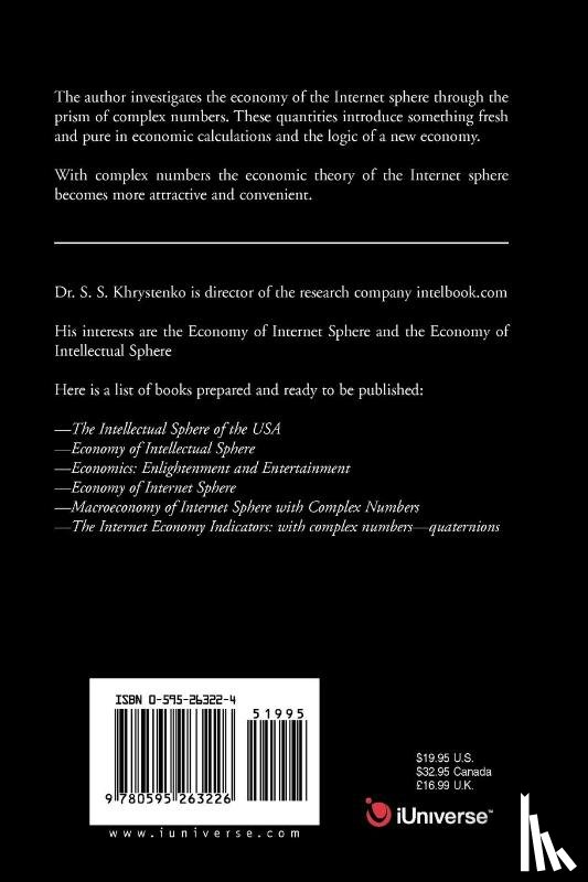 Khrystenko, Sergey Sergeevich - Macroeconomy of Internet Sphere with Complex Numbers