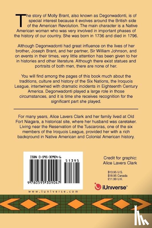 Clark, Alice Lavers - Molly Brant Degonwadonti