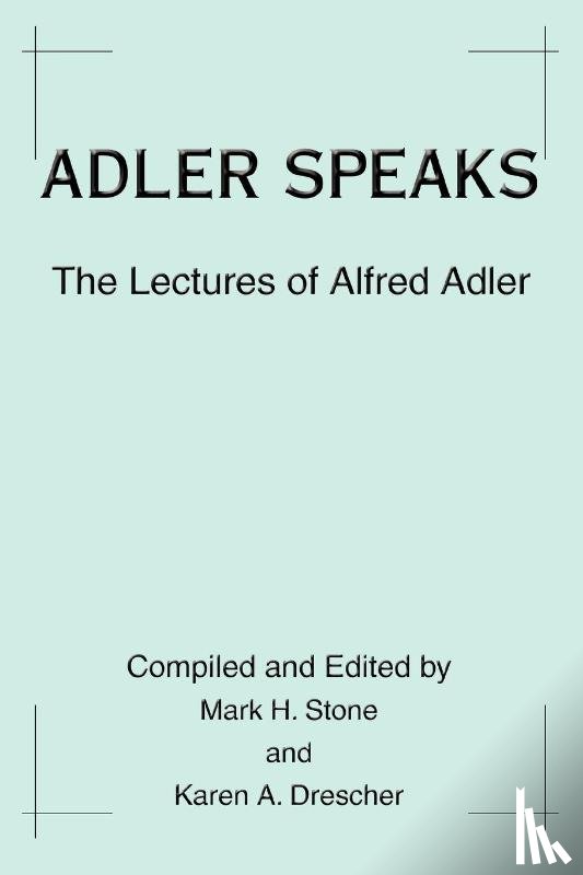 Drescher, Karen A - Adler Speaks