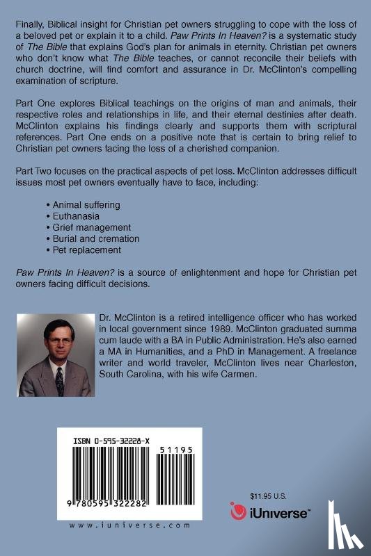 McClinton, James L - Paw Prints in Heaven?