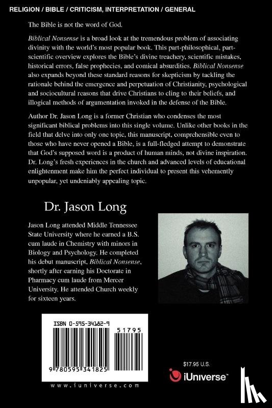 Long, Dr Jason - Biblical Nonsense