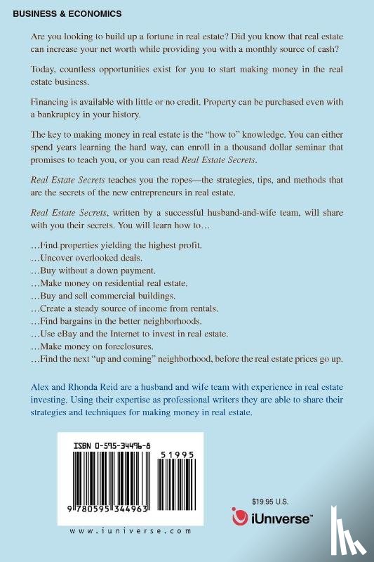 Reid, Alex - Real Estate Secrets