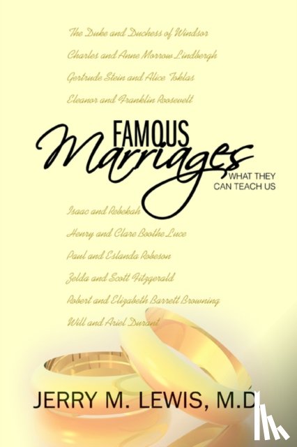 Lewis, Jerry M - Famous Marriages