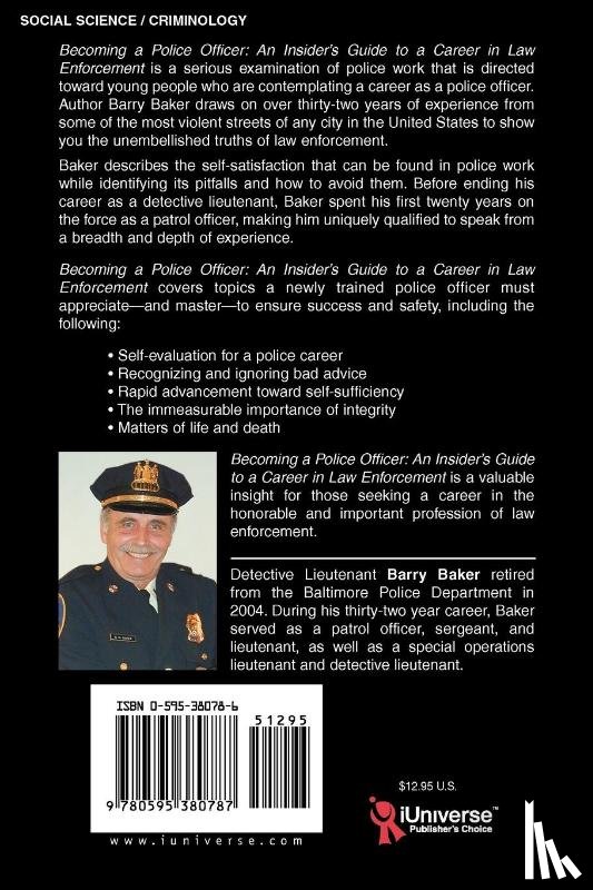Baker, Barry M - Becoming a Police Officer