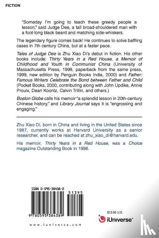 Di, Zhu Xiao - Tales of Judge Dee