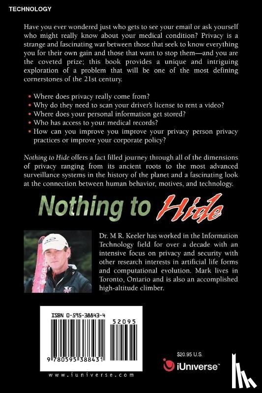 Keeler, Mark R - Nothing to Hide