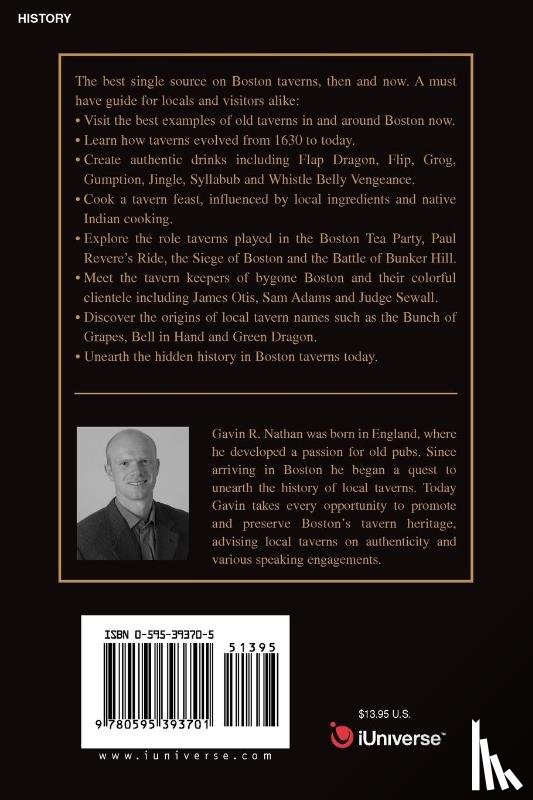 Nathan, Gavin R - Historic Taverns of Boston