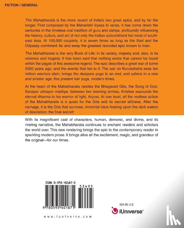 Menon, Ramesh - The Mahabharata