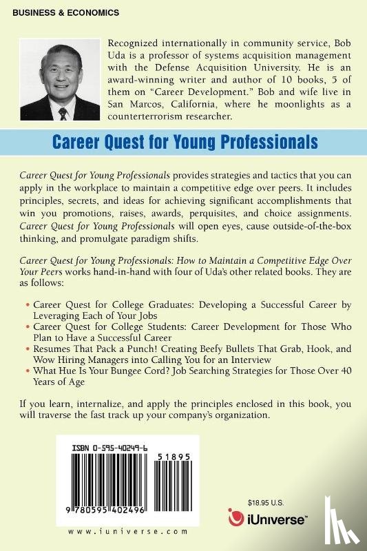 Uda, Robert T - Career Quest for Young Professionals