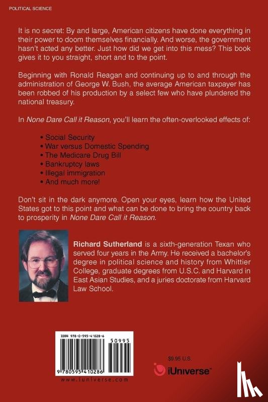 Sutherland, Dr Richard - None Dare Call It Reason