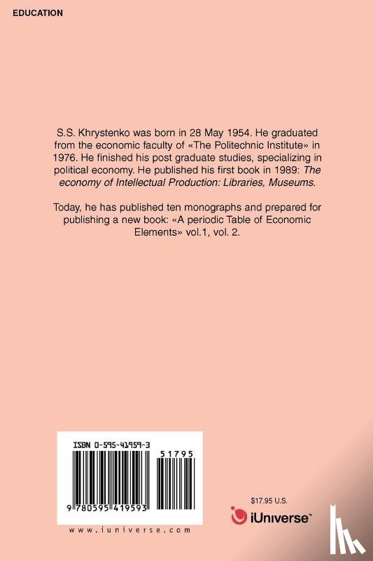 Khrystenko, Sergey - The Macroeconomics of the Executive Power Branch
