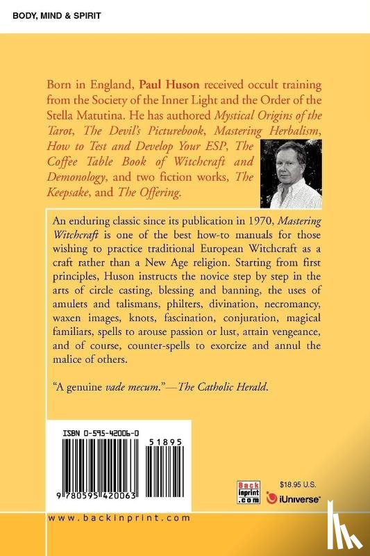 Huson, Paul A - Mastering Witchcraft