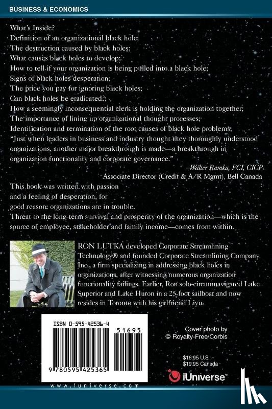 Lutka, Ron - Black Holes in Organizations