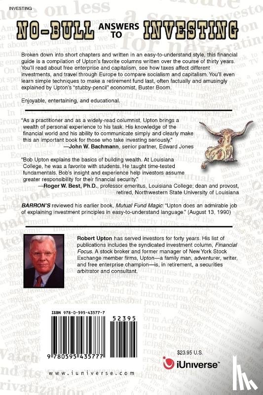 Upton, Robert (Infrastructure Planning Commission - All Stock Ain't Longhorn