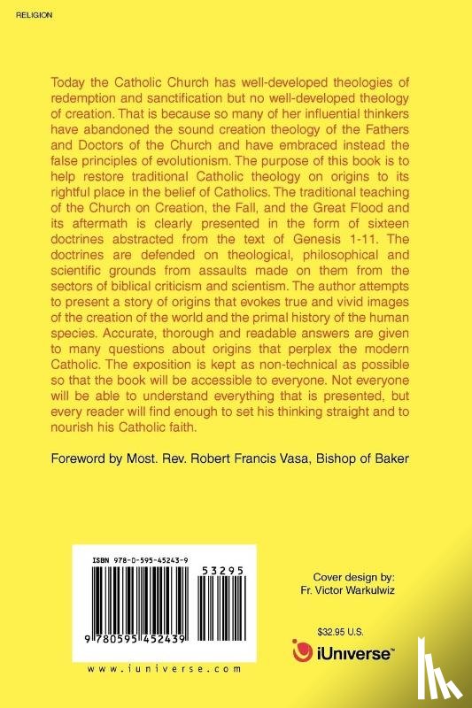 Warkulwiz, Fr Victor - The Doctrines of Genesis 1-11