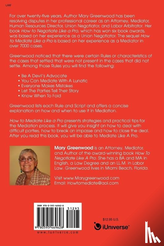 Greenwood, Mary - How to Mediate Like a Pro