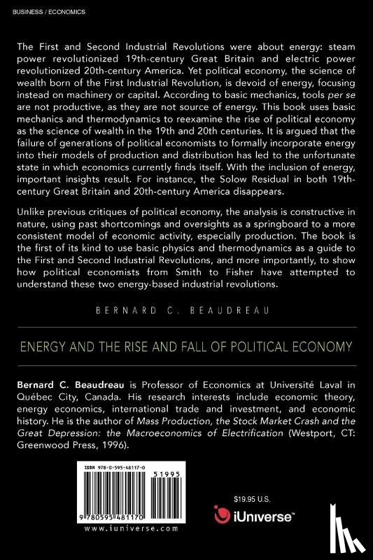 Beaudreau, Bernard C - Energy and the Rise and Fall of Political Economy