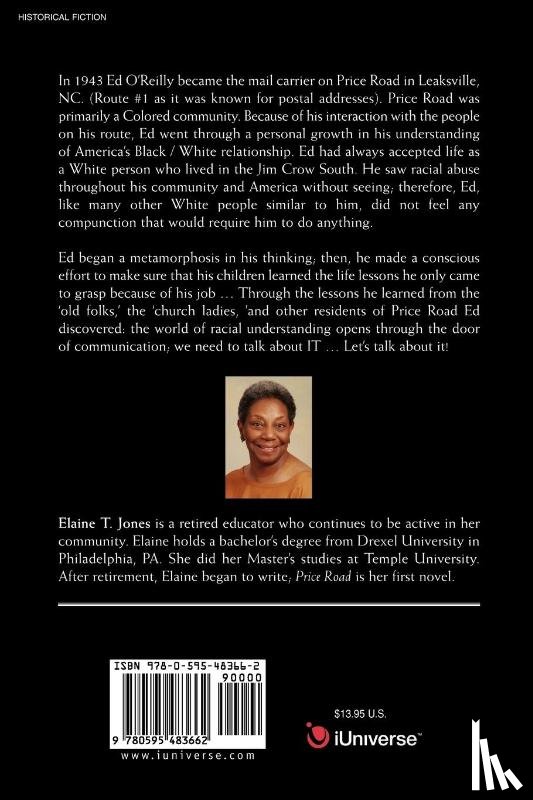 Jones, Elaine T - Price Road