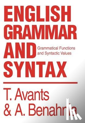Avants, Tim - English Grammar and Syntax