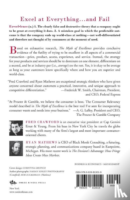 Crawford, Fred, Mathews, Ryan - The Myth of Excellence