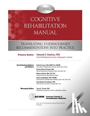 Shapiro-Rosenbaum Ph. D., Amy - COGNITIVE REHABILITATION MANUAL