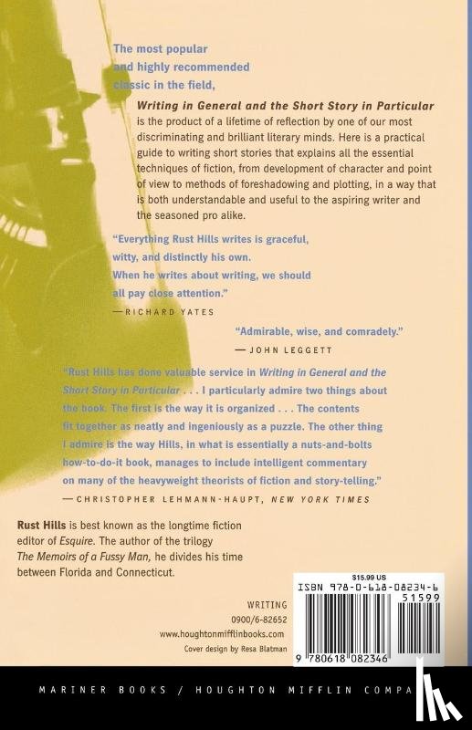 Hills, Rust - Writing in General and the Short Story in Particular