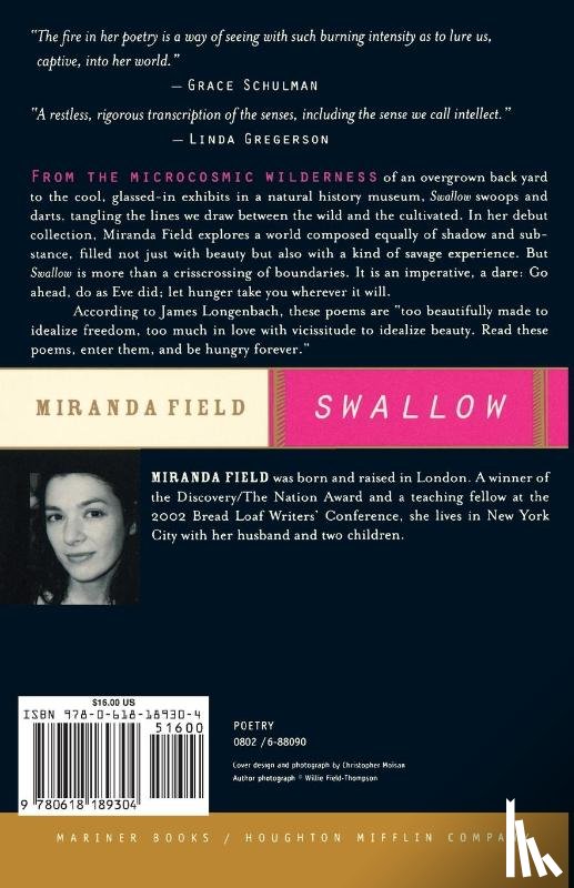 Field, Miranda - Swallow