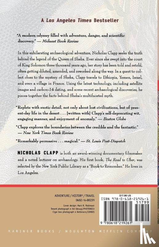 Clapp, Nicholas - Sheba