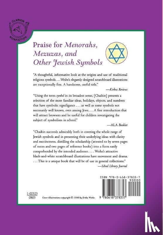 Chaikin, Miriam - Menorahs, Mezuzas, and Other Jewish Symbols