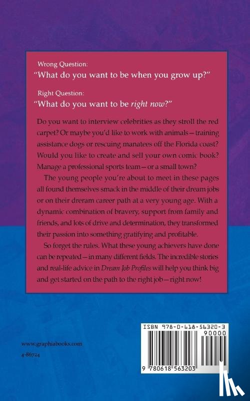 Green, Donna Hayden - Dream Job Profiles