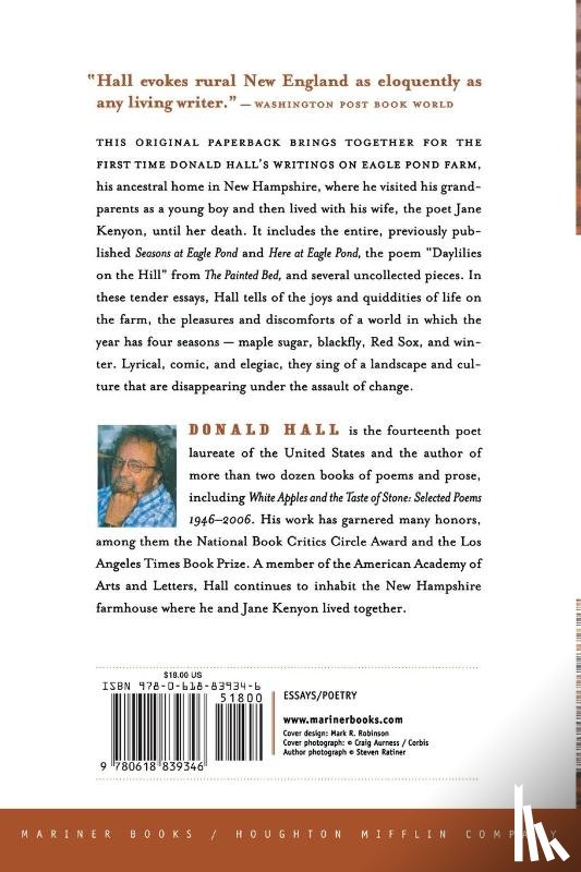 Hall, Donald - Eagle Pond