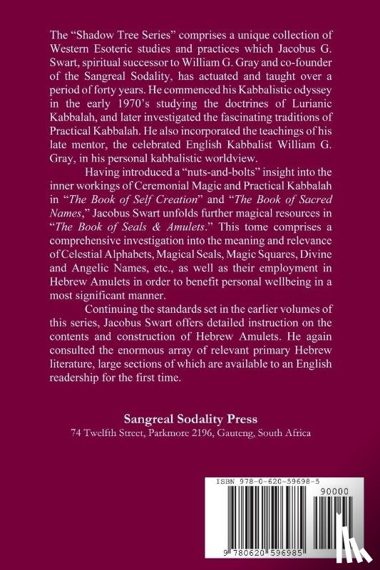 Swart, Jacobus G - The Book of Seals & Amulets