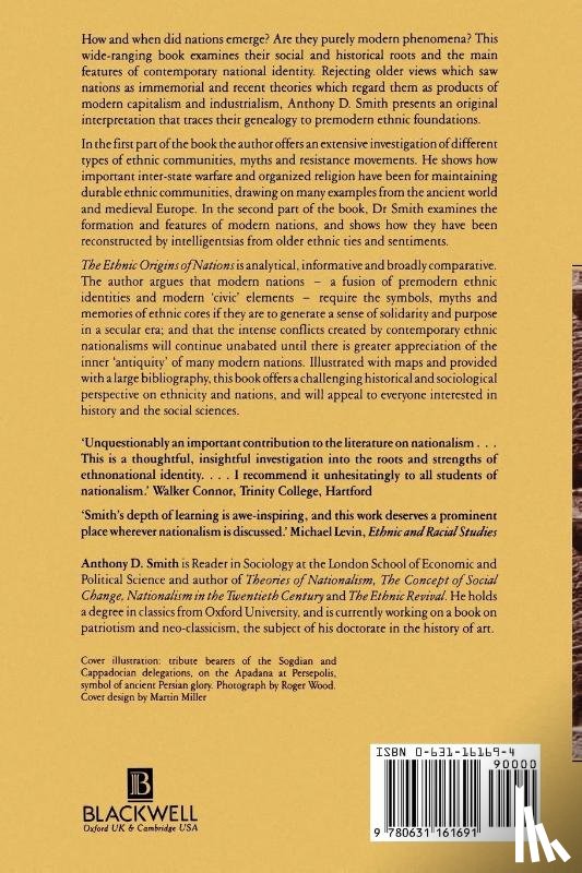 Smith, Anthony D. (London School of Economics) - The Ethnic Origins of Nations
