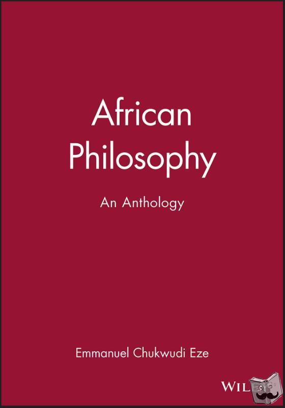  - African Philosophy