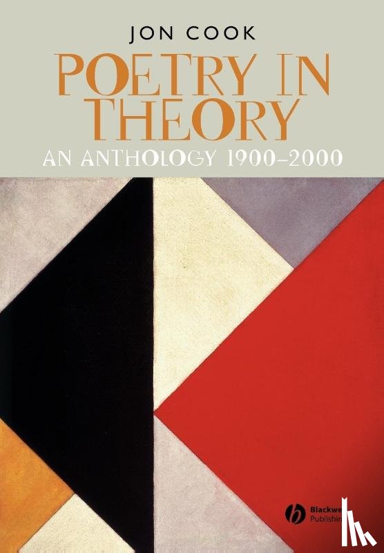 Cook, Jon (University of East Anglia) - Poetry in Theory
