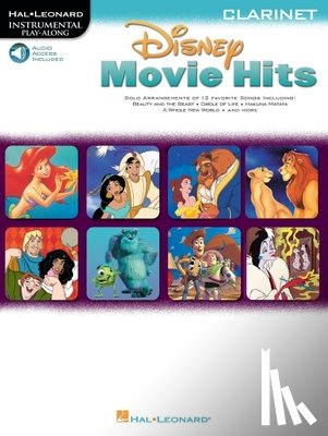  - Disney Movie Hits (Clarinet) (Book/Online Audio)